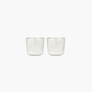 Unikko Cup Set - White