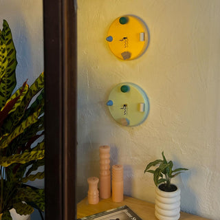 Wall Clocks - Yellow