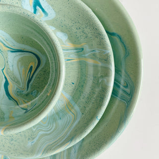 Enamel Plate 21cm - Mint