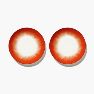 DÉ Plate Set Red 24cm - Var 5