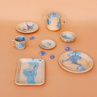 Enamel Bowl 12cm - Peach