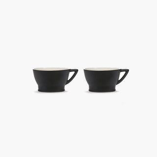RA Mug Set 22cl - Black / White