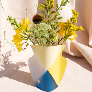 Mini Paper Vase - Laguna