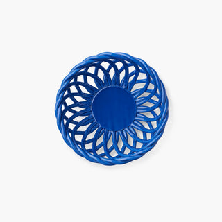 Sicilia Ceramic Basket Large - Blue